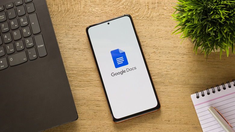 google docs mobile device