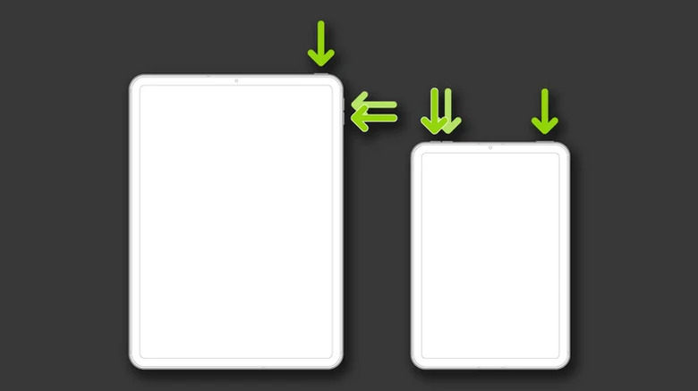 Steps to hard reset an iPad