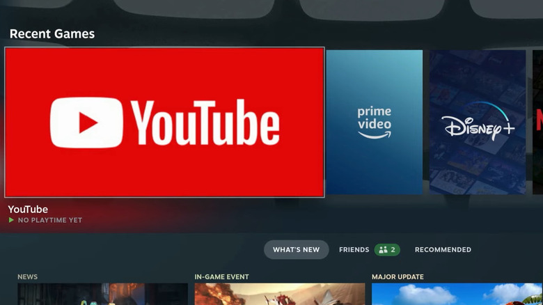 Steam Deck games library