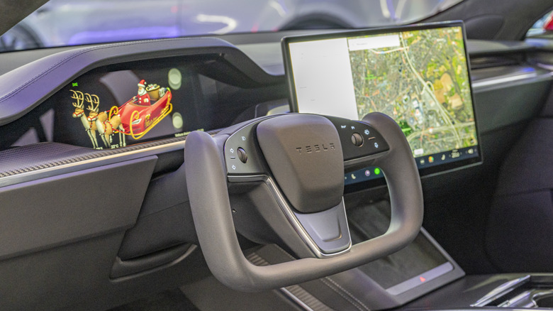 Tesla Model S interior