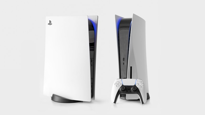 pair of ps5 consoles