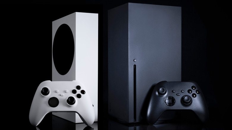 Xbox consoles and controllers