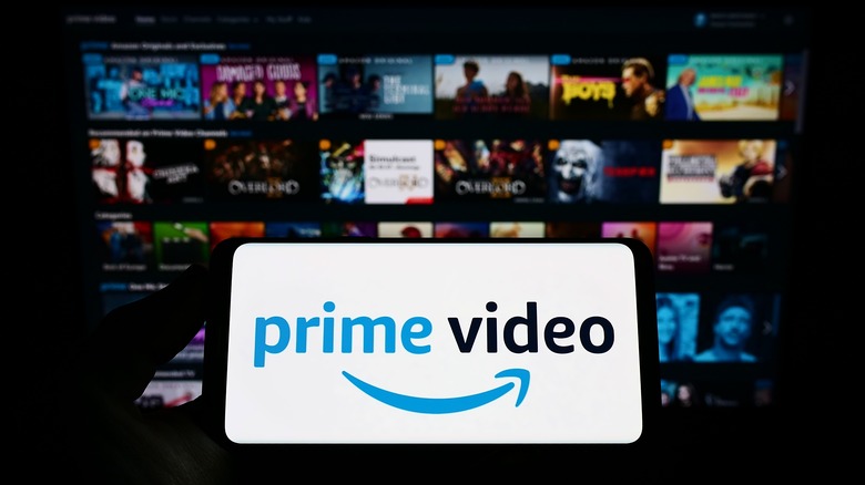 Amazon Prime smartphone screen