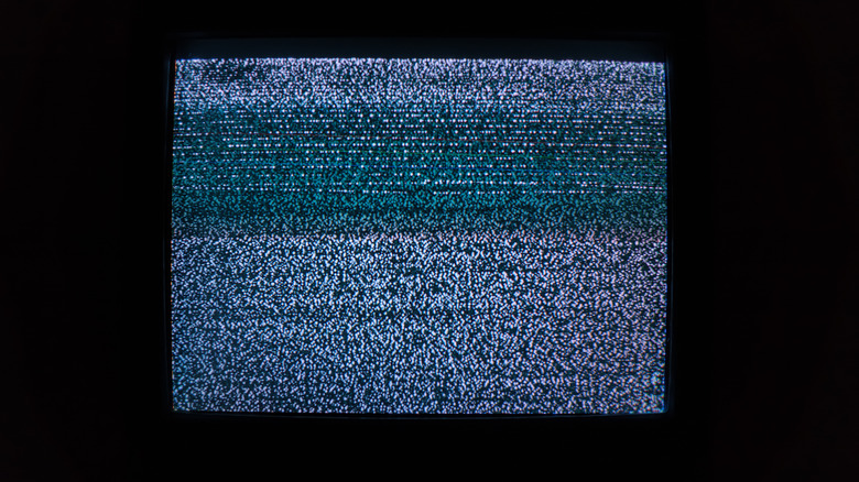 tv with static