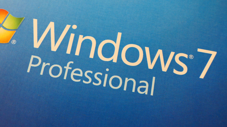Windows 7 professional edition logo