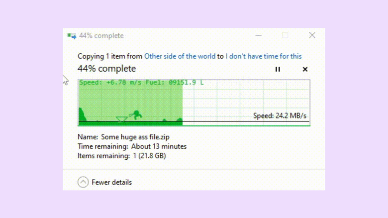 Copy Dialog Lunar Lander Game