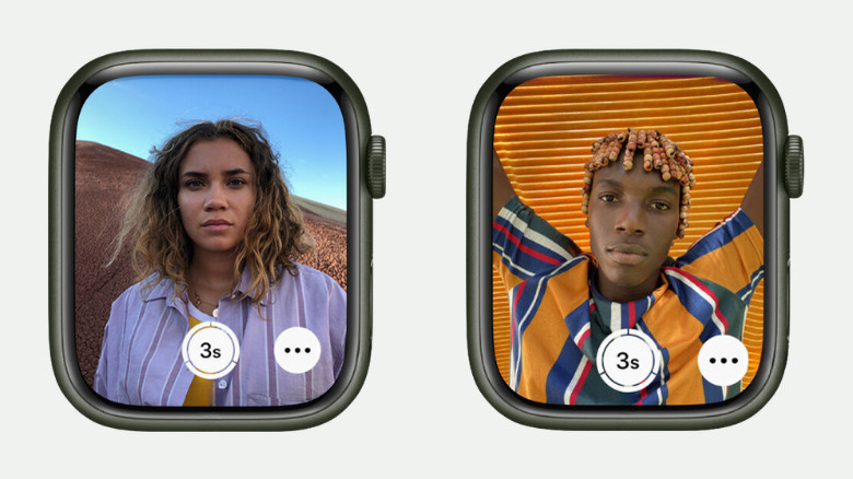 Apple Watch camera preview