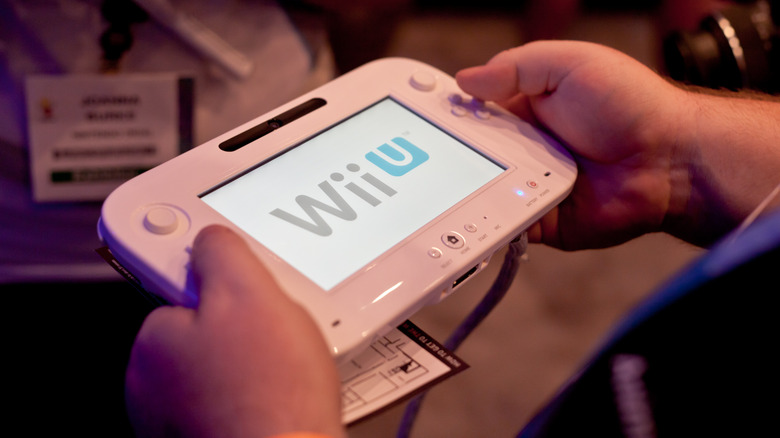 Person booting up GamePad