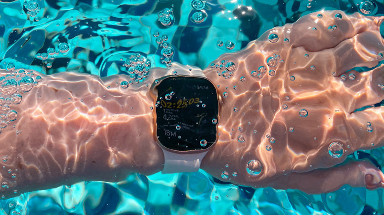 Apple Watch underwater
