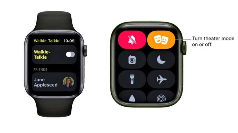 Apple Watch Walkie-Talkie screenshots