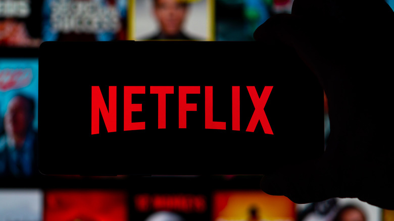 netflix on a smartphone