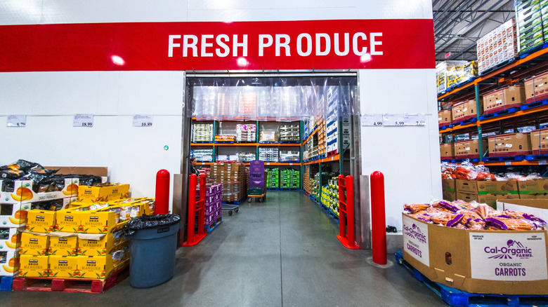 Costco produce section