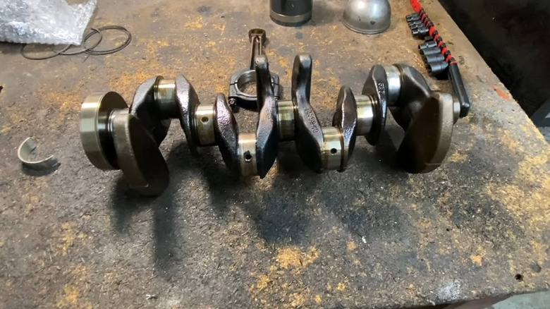 spun rod bearing expample