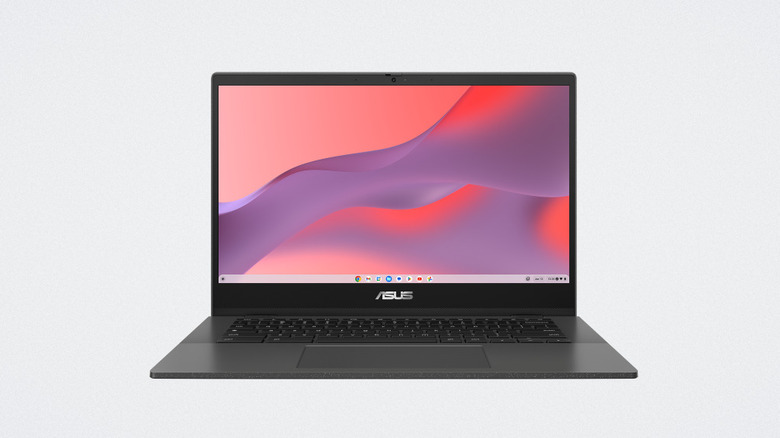 Asus Chromebook CM14 on white background