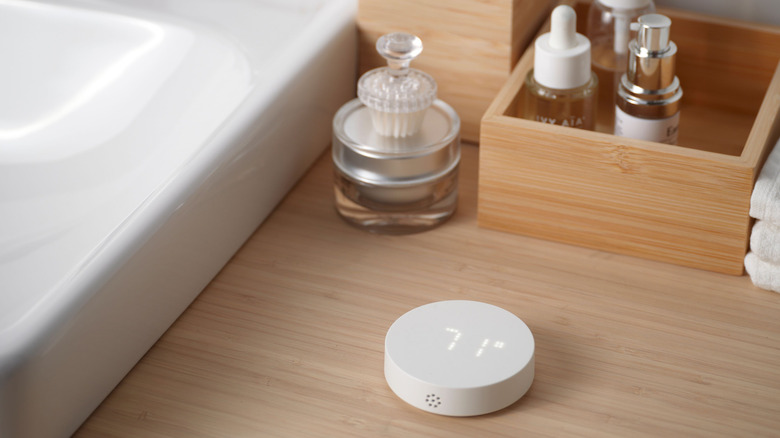 TIMMERFLOTTE Temperature and Humidity Sensor from IKEA