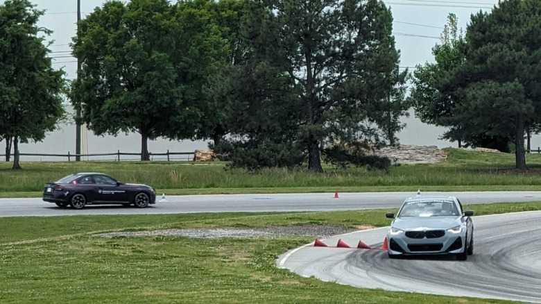 BMW's handling course