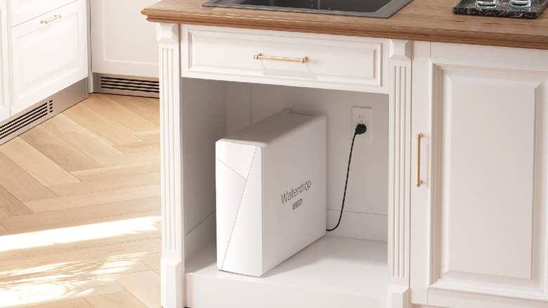 The X12-Alkaline Mineral pH+ Reverse Osmosis system installed