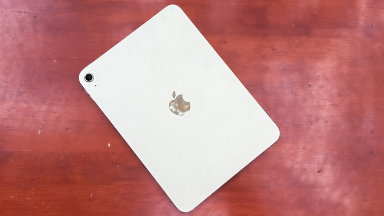 Rear shell of iPad.