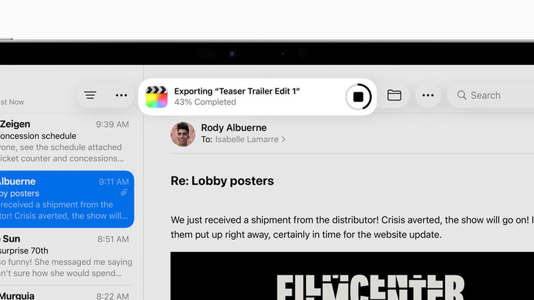 Background task in iPad