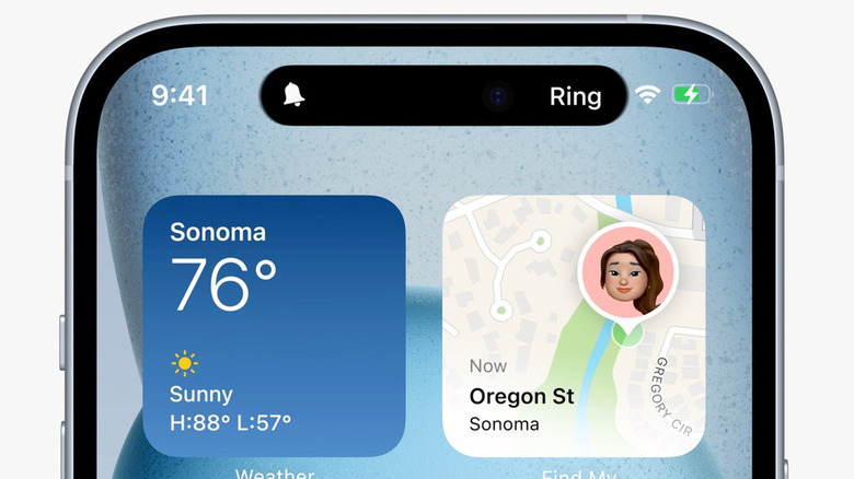 iPhone 15 dynamic island