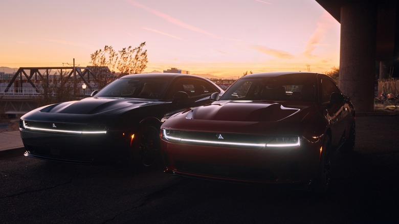 Dodge Charger Daytona Scat Pack and R/T side-by-side