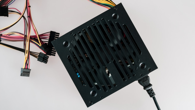 A PSU with wires