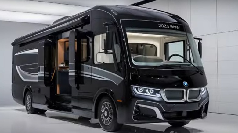 The AI-generated 2025 BMW motorhome.