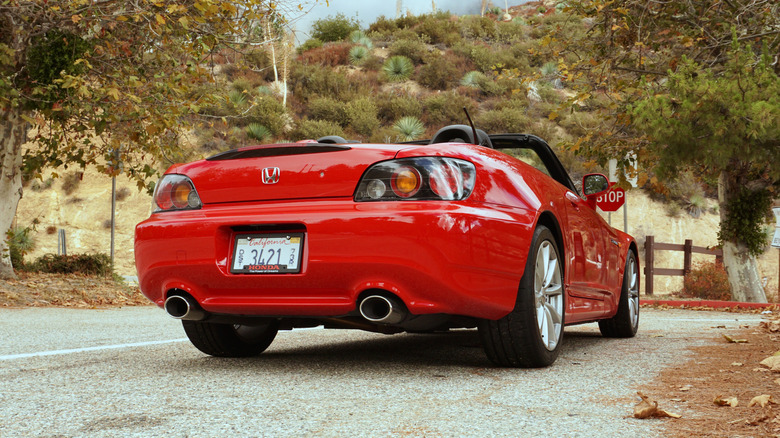 Honda S2000 rear 3/4