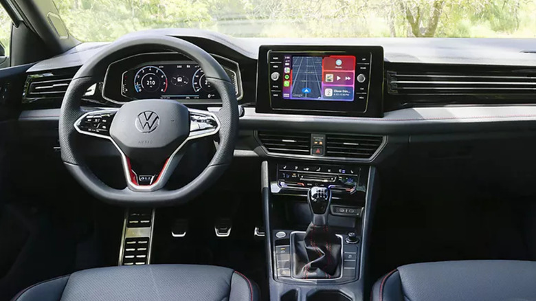 Interior of a 2025 VW Jetta GLI