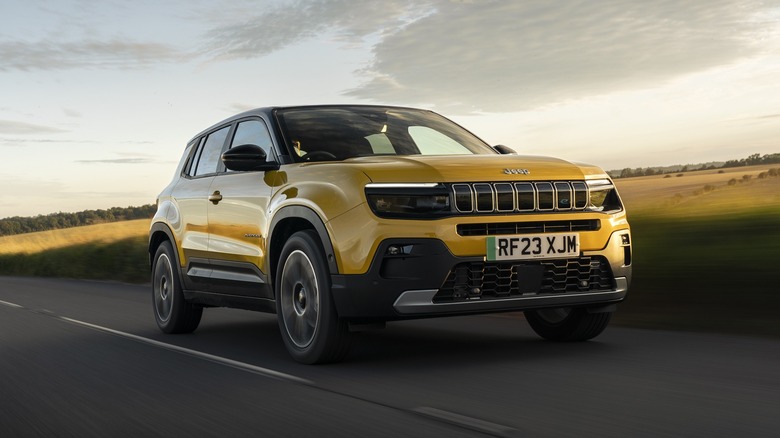 jeep Avenger EV compact SUV