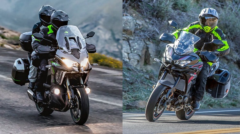 Kawasaki Versys 1100 (Left) and Versys 650 (Right)