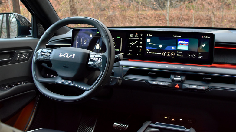2026 Kia EV9 dashboard.
