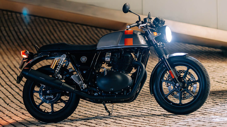 Royal Enfield Continental GT 650 parked
