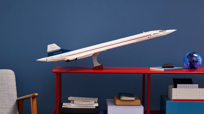 LEGO Concorde model