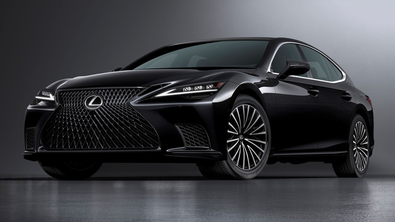 black 2026 Lexus LS Heritage Edition