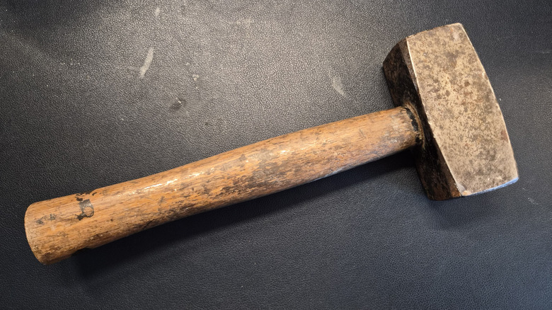 my old, trusty lump hammer