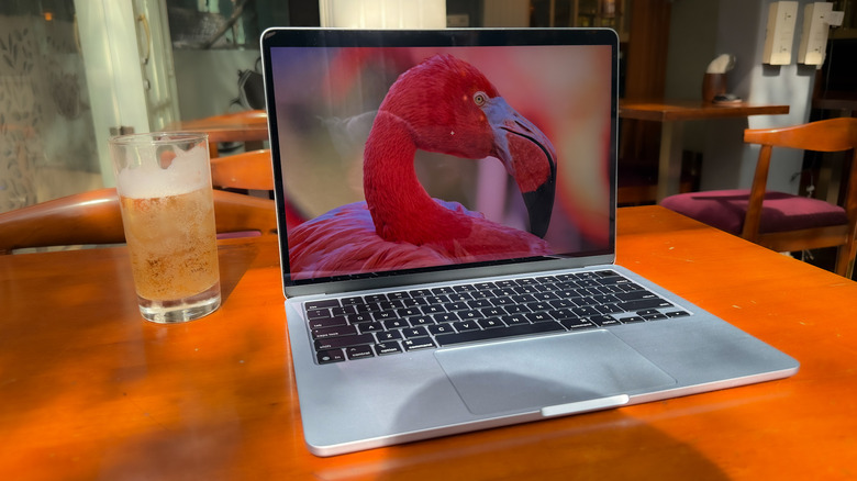 Watching video on M4 MacBook Air.