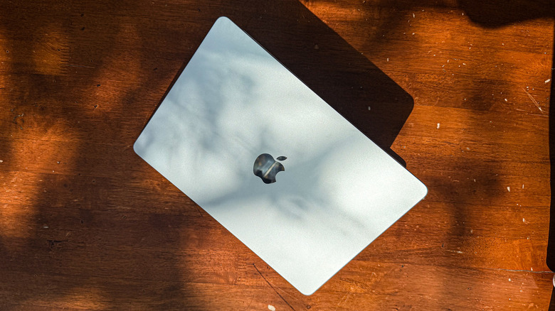 Top view of M4 MacBook Air.