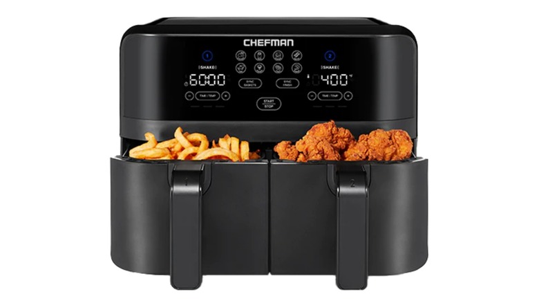 Chefman Double Basket 9-Quart Air Fryer