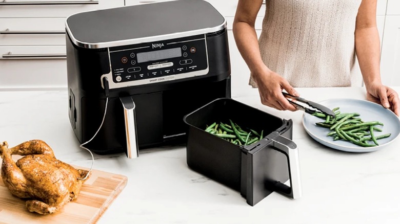 Ninja Foodi 6-in-1 Smart 10-qt. 2-Basket Air Fryer