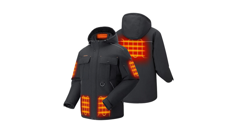 An image of the Ororo Missoula Surewarm heated jacket