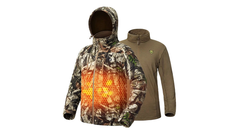 An image of the Tidee SilenTrace Heated Hunting Jacket