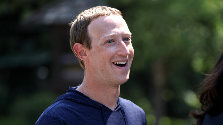 Facebook founder Mark Zuckerberg. 
