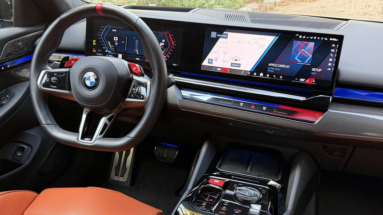 BMW M5 dashboard