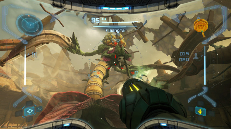 Boss battle Metroid Prime Remastered