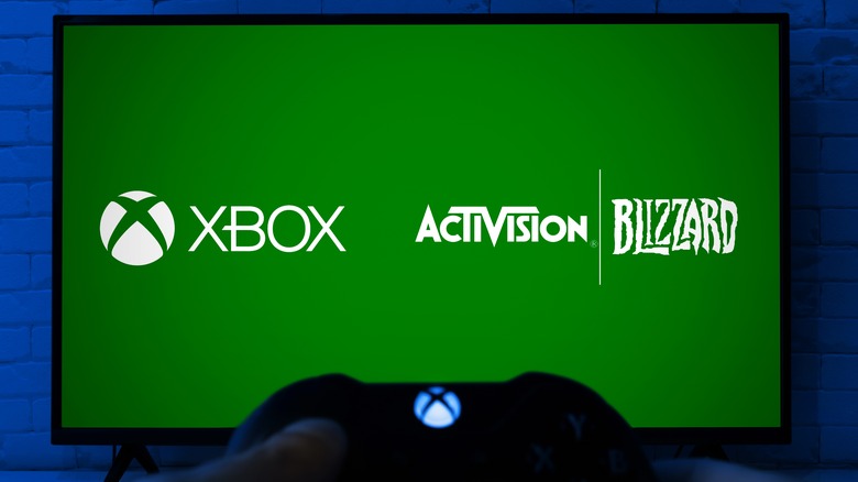 TV Xbox Activision Blizzard logos