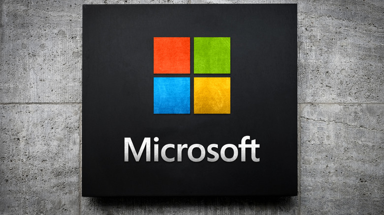 Microsoft company logo