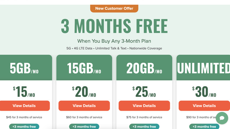 Mint Mobile holiday offer plans.