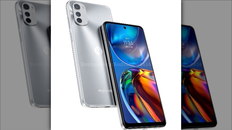 Leaked Motorola Moto E32 smartphone