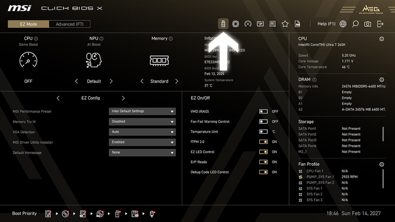 MEG Z790 Godlike Motherboard BIOS Menu with M Flash highlighted